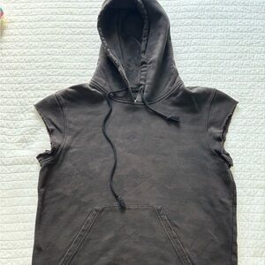 HUDSON oversized s/s hoodie - size small